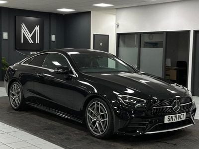 Black Used 2021 Mercedes E300 AMG line Coupe | £28,995 (Fair price)