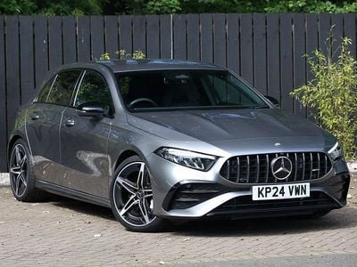 Grey Used 2024 Mercedes A35 AMG Premium Hatchback | £34,498 (A bit pricey)