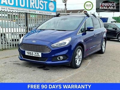 Used Ford S-MAX Titanium 180 HP (132 kW) 2015 Blue MPV