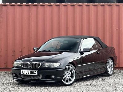 Used BMW 325 Cabriolet Sport Line 192 HP (141 kW) 2006 Black Cabriolet