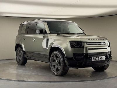 Pangea green Used 2024 Land Rover Defender SE Dynamic SUV | £61,250 (Fair price)