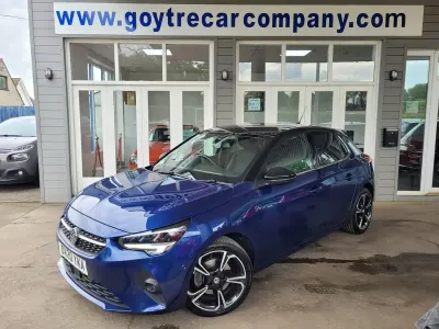 Used Vauxhall Corsa Elite 100 HP (73 kW) 2020 Blue Hatchback