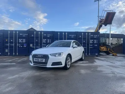 Used Audi A4 Sport 148 HP (108 kW) 2016 White Sedan
