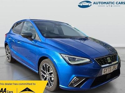 Used Seat Ibiza XCELLENCE 110 HP (80 kW) 2023 Blue Hatchback