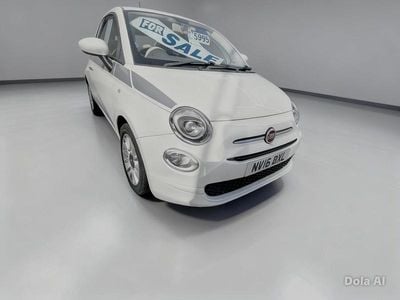 Used Fiat 500 Pop Star 69 HP (50 kW) 2016 White Hatchback