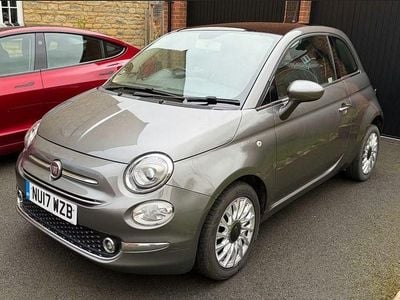 Used Fiat 500 Lounge 69 HP (50 kW) 2017 Grey Hatchback
