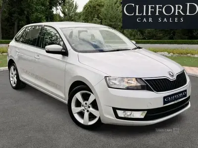 Used Skoda Rapid SE 90 HP (66 kW) 2017 Silver Hatchback