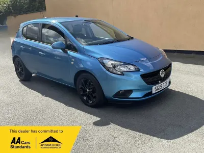 Used Vauxhall Corsa 75 HP (55 kW) 2019 Blue Hatchback