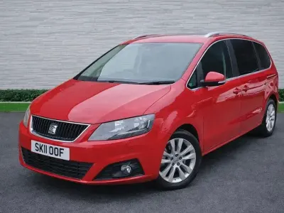 Begagnad Seat Alhambra SE 2011 Röd Minibuss