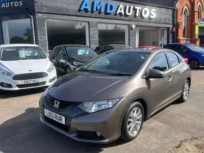 Used Honda Civic ES 2013 Brown Hatchback