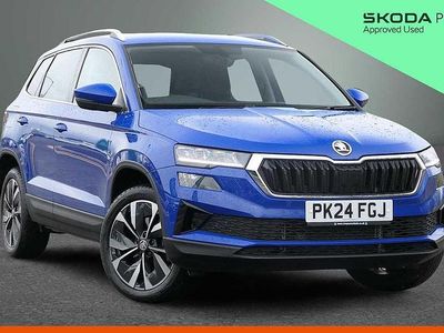 Used Skoda Karoq SE L 110 HP (80 kW) 2024 Energy blue SUV
