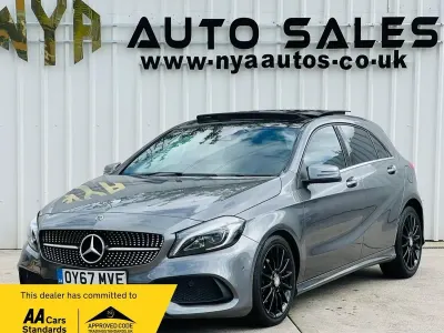 Used Mercedes A200 AMG line 2017 Grey Hatchback