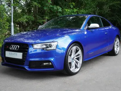 Used Audi S5 Black Edition 333 HP (244 kW) 2015 Blue Coupe