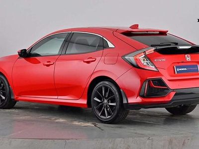 Used Honda Civic EX 126 HP (92 kW) 2021 Rallye red Hatchback