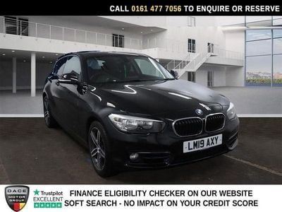 Used BMW 118 Sport Line 136 HP (100 kW) 2019 Black Hatchback