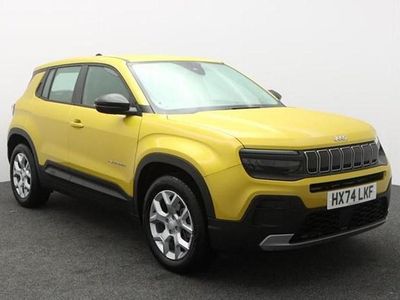 Used Jeep Avenger Altitude 100 HP (73 kW) 2024 Yellow SUV