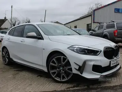 Used BMW M135 Sport Line 306 HP (225 kW) 2020 White Hatchback