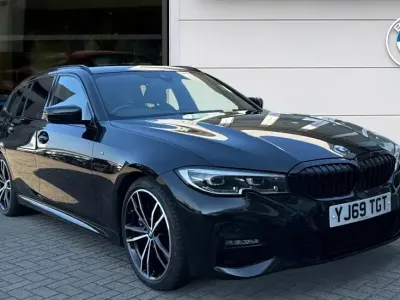Used BMW 320 M Sport 187 HP (137 kW) 2020 Black Estate