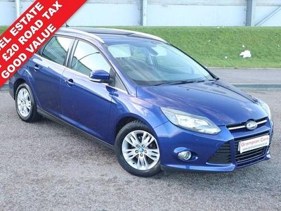 Blue Used 2014 Ford Focus Titanium Estate | £3,995 (Fair price)