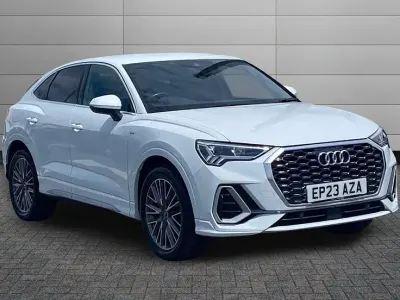 Used Audi Q3 Sportback S-Line 148 HP (108 kW) 2023 Glacier white SUV