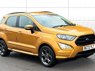 Used Ford Ecosport ST-Line 140 HP (102 kW) 2022 Yellow SUV