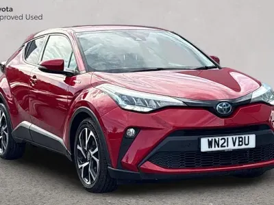 Used Toyota C-HR Design 122 HP (89 kW) 2021 Red SUV