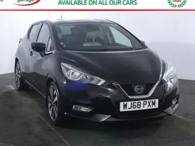 Used Nissan Micra S 90 HP (66 kW) 2018 Black Hatchback