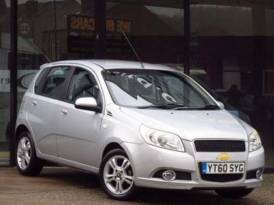 Silver Used 2010 Chevrolet Aveo LT Hatchback | £2,389 (Fair price)