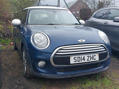 Used Mini Cooper 136 HP (100 kW) 2014 Blue Hatchback