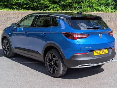 Used Vauxhall Grandland X SRi 2021 Blue SUV