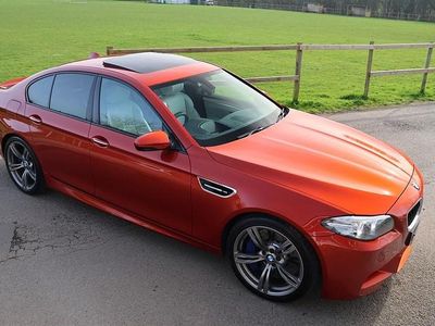 Used BMW M5 Comfort Edition 560 HP (411 kW) 2014 Orange Sedan