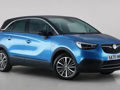 Used Vauxhall Crossland X 131 HP (96 kW) 2020 Blue SUV