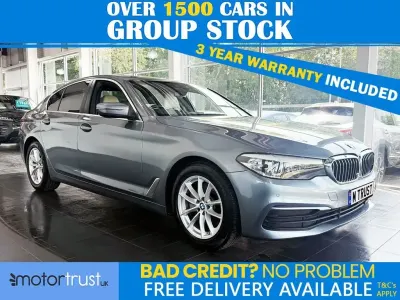 Used BMW 520 Executive 190 HP (139 kW) 2019 Blue Sedan