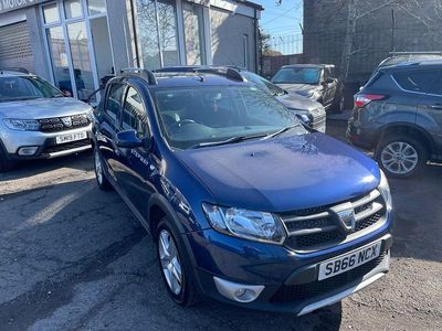 Begagnad Dacia Sandero Ambiance 90 HK (66 kW) 2016 Blå Halvkombi
