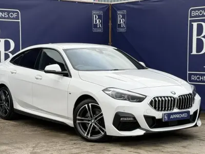 Begagnad BMW 218 M Sport 136 HK (100 kW) 2021 Vit Sedan