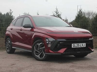 Used Hyundai Kona N Line 137 HP (100 kW) 2025 Red SUV