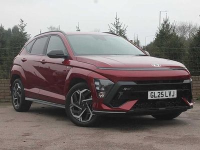 Red Used 2025 Hyundai Kona N Line SUV | £23,999 (Fair price)