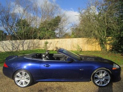 Blue Used 2010 Jaguar XK Supercharged Cabriolet | £16,995 (Fair price)