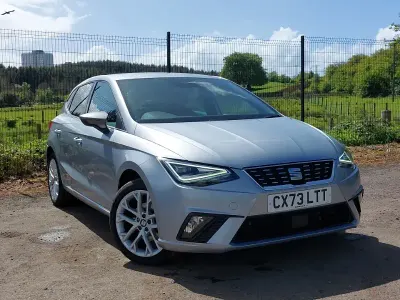Used Seat Ibiza XCELLENCE 110 HP (80 kW) 2023 Silver Hatchback