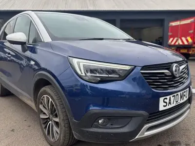 Second-hand Vauxhall Crossland X Elite 131 CP (96 kW) 2020 Albastru SUV