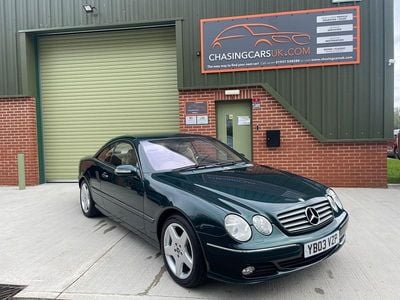 Usado Mercedes CL500 2003 Verde Coupé
