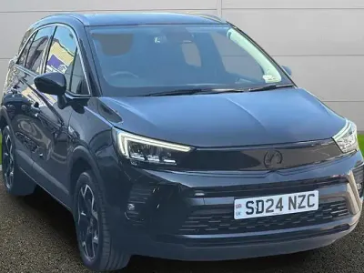 Used Vauxhall Crossland Ultimate 131 HP (96 kW) 2024 Black SUV