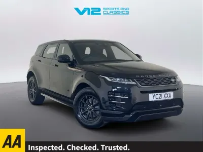 Używany Land Rover Range Rover evoque R-Dynamic 163 KM (119 kW) 2021 Czarny SUV