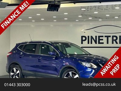 Used Nissan Qashqai N-Connecta 110 HP (80 kW) 2016 Blue SUV
