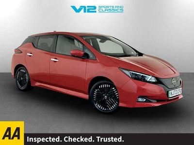 Used Nissan Leaf Tekna 110 kW (150 HP) 2022 Red Hatchback