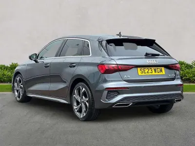 Used Audi A3 S-Line 108 HP (79 kW) 2023 Grey Sedan