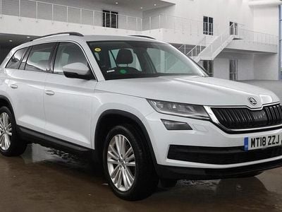 White Used 2018 Skoda Kodiaq SE L SUV | £16,988 (Fair price)