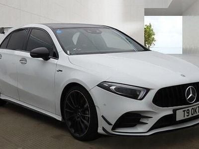 Used Mercedes A35 AMG Premium Plus 2019 White Hatchback