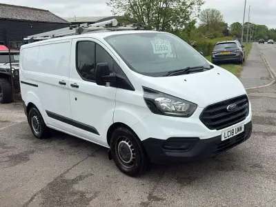 Używany Ford Transit Custom 105 KM (77 kW) 2018 Biały Van