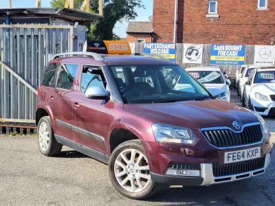 Used Skoda Yeti 105 HP (77 kW) 2014 Maroon SUV